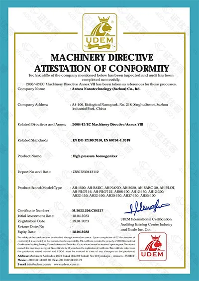 Certificaciones internacionales