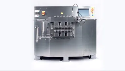 Homogeneizador industrial de alta presión