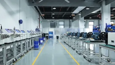 Taller de fabricación de homogeneizadores de laboratorio de alta presión